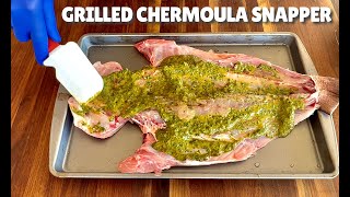 Grilled Snapper with Chermoula Marinade [upl. by Augustus]