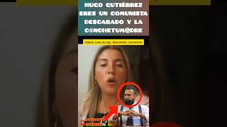 CHILENA DESTROZÓ A HUGO GUTIÉRREZ 😱 shorts politics president chile [upl. by Lougheed944]