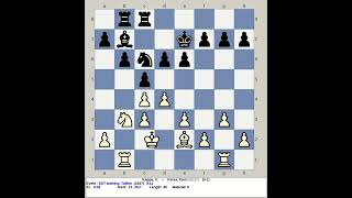 Kappe V vs Keres Paul  Estonia Training Chess 1937 Tallinn [upl. by Iron540]