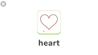 New words Heart And Square  Shapes names and sounds  Learn English for Kids [upl. by Timus910]