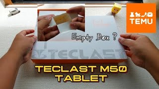 TECLAST M50 TABLET Unisoc T606 8Core  Unboxing  By TEMU ‼️ Recommend ✅️ [upl. by Kimmel771]