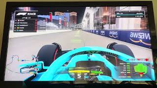 F1 23 my team career mode Episode 22 las Vegas [upl. by Palermo956]