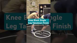 Knee Block Single Leg Takedown Finish [upl. by Donata713]