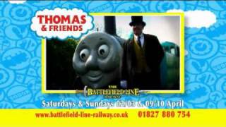 Day Out With Thomas the Tank Engine at the Battlefield Railway [upl. by Goodyear172]