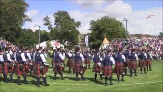 78th Fraser Highlanders  Canada Pipe Band  quotThe Worldsquot 2013 [upl. by Luapsemaj]