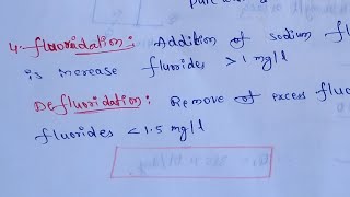 Fluoridation and defluoridation  Water filter with activated carbon  Nalgonda technique [upl. by Drazze644]