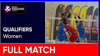 Live  Poland vs Ukraine  CEV U20 Volleyball European Championship 2024 Qualifiers  Women [upl. by Tri]