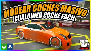 COMO MODEAR COCHES MASIVO CUALQUIER VEHICULO CAR TO CAR en GTA 5 Online [upl. by Soph]