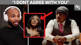 Candace Owens CONFRONTS Nick Cannon About God and The Bible In Hollywood [upl. by Nhtanhoj]