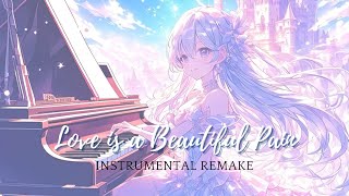 Cliff Edge  Love is a Beautiful Pain  Piano Instrumental Remake [upl. by Herrera]