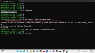 How to change hostname in Linux [upl. by Midge]