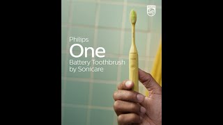 Philips One by Sonicare Battery Toothbrush [upl. by Oigolue]