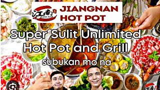 JIANG NAN HOT POT AND GRILL  UNLIMITED  LOW CARB PWEDE  SUPER SULIT [upl. by Glorianna941]