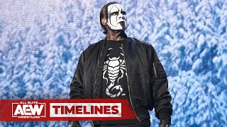 The ICON Sting in AEW  AEW Timelines [upl. by Calista]