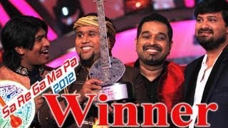 SA RE GA MA WINNER I Jasraj Joshi wins SaReGaMaPa 2012 I [upl. by Yonit839]