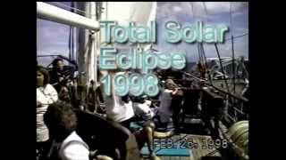 Eclipse of 1998 on the SV Mandalay from Windjammer [upl. by Htebsil658]