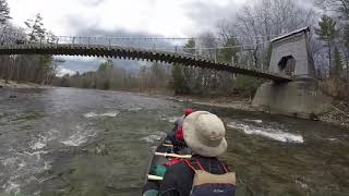 Surprise April Swim in the Carrabassett River [upl. by Trisha]