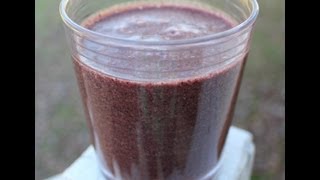 Blueberry Spinach Smoothie Recipe [upl. by Eillat8]