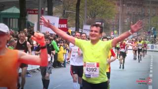 Haspa Marathon Hamburg  Run The Blue Line Registration starts June 17th [upl. by Iamhaj]