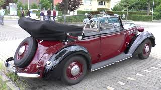 Auto Wanderer Cabriolet W 23 1939 Diethelm Klotz Bad Gandersheim [upl. by Nanine]