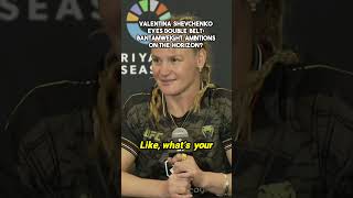 Valentina Shevchenko Eyes Double Belt Bantamweight Ambitions on the Horizon [upl. by Annissa868]