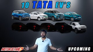 10 Tata Electric Cars Coming in 5 years [upl. by Ilam]