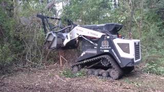 Fraser Earthworks  Terex Forestry Machine Mulching [upl. by Einaeg548]