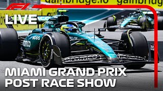 LIVE Miami Grand Prix PostRace Show [upl. by Ellison613]