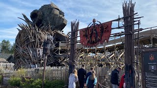 Wicker Man Off Ride POV  Alton Towers [upl. by Nolyarg]