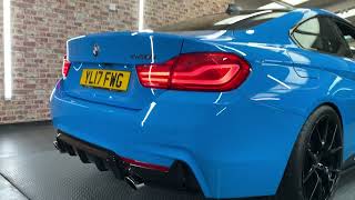 BMW 440i Remus Exhaust W Valves Start Up Warm Up Revs Post Detail 30L 6 Cylinder Twin Turbo [upl. by Reste]