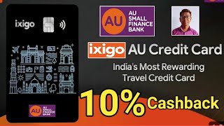 AU ixigo Credit Card launched  Ixigo Credit Card launched Hindi  au ixigo travel credit card hindi [upl. by Ardine]