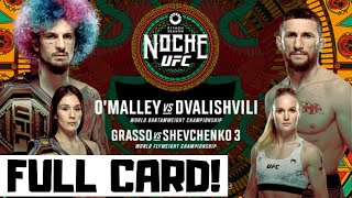 UFC 306 Predictions OMalley vs Dvalishvili Full Card Betting Breakdown [upl. by Olivette52]