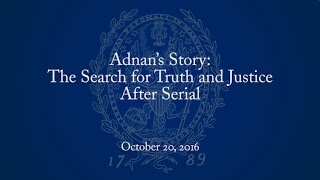 Adnans Story The Search for Truth and Justice After Serial [upl. by Tiphanie]