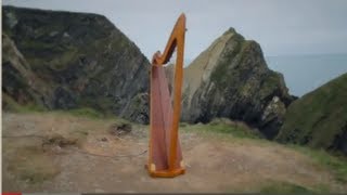 Wind Harp  Aeolian Harp on the Irish coast [upl. by Jehanna]