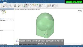 ✅ ANSYS SpaceClaim  Combine  Basic Tutorial 6 [upl. by Duwalt]