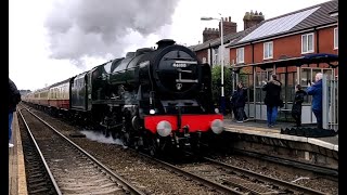 46100 Royal Scot Bamber Bridge [upl. by Osgood562]