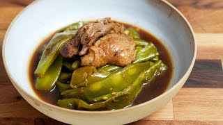 Braised Duck Leg with Green Beans [upl. by Eiznyl767]