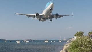 Skiathos  LOW Landings and spectacular Aviation scnens  A Planespotting paradise  Go Pro edition [upl. by Leonelle]