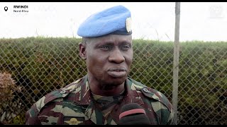 Beni Message du Gén div Khar Diouf Commandant pi de la Force de la MONUSCO [upl. by Tadd]