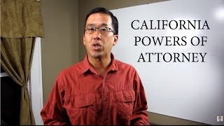 Basics of California Powers of Attorney  The Law Offices of Andy I Chen [upl. by Rapp]