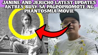 JANINE AND JERICHO LATEST UPDATES AKTRES BUSY SA PAGPOPROMOTE NG PHANTOSMIA MOVIE‼️ [upl. by Nylevol215]