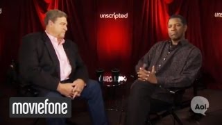 Flight  Unscripted  Denzel Washington John Goodman [upl. by Laup]