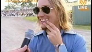 Silverchair  Interview BDO Gold Coast 2002 [upl. by Sams]