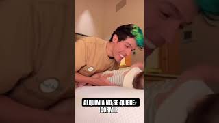 Alquimia NO se quiere DORMIR 😴 lospolinesios lessliepolinesia rafapolinesio shorts viral [upl. by Montana]