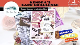 KendrasCardChallenge16 Featuring LoveFromLiziChannel [upl. by Norad334]