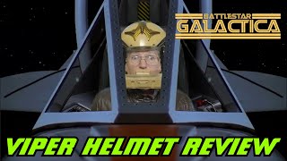 Battlestar Galactica Review of Colonial Viper Helmet and Related Props [upl. by Odrahcir]