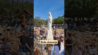 Brdo Ukazanja Mjesto prvih Gospinih ukazanja medjugorje međugorje gospa [upl. by Hplodnar439]