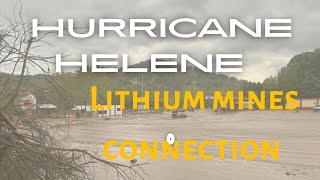 Lithium and quartz found in NC hurricane Helene hits hard… hmmm [upl. by Yeltrab770]