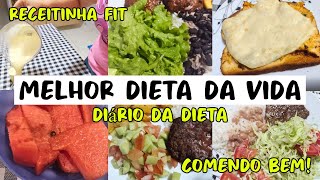 Diário da Dieta  Emagrecendo Com a Melhor Dieta da Vida  Sem Neura e Sem Passar Fome [upl. by Eikcir]