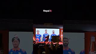 Nepalese Cricket Fans are Unbelievable❤️ [upl. by Cowles]